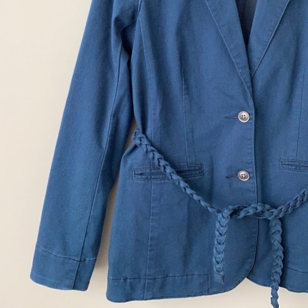 GAP 1969 - Blazer / Jacket w/ Braided Belt - LG - NWT - Picture 5 of 13